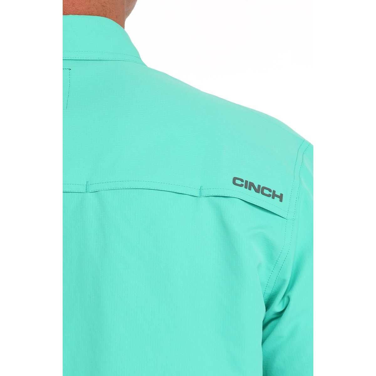 Cinch Men's Long Sleeve Arenaflex Shirt- Turquoise