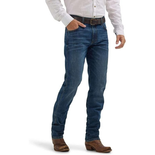 Wrangler Men's Retro 88 Slim Straight Jeans - Dark Wash