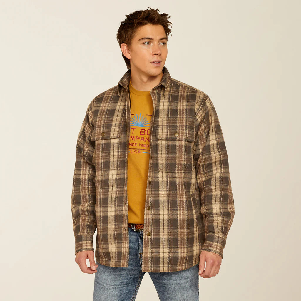 Ariat Men's Hawthorn Retro Shirt Jacket - Black