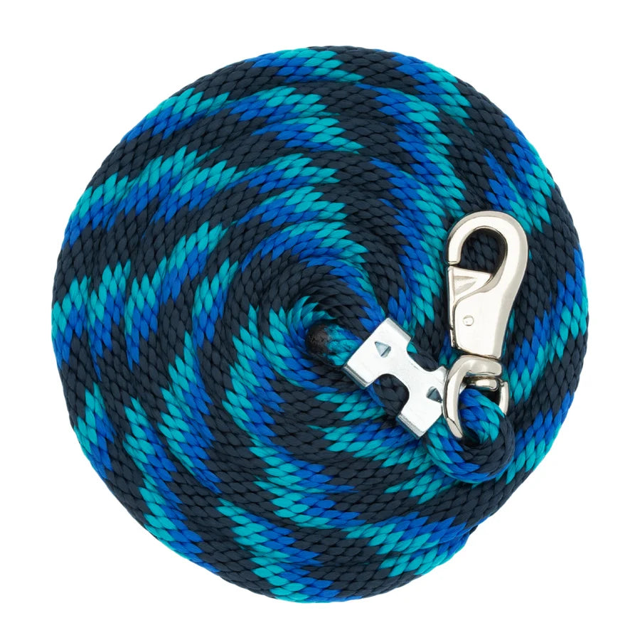 Weaver Poly 10'  Lead Rope with Stainless Bull Snap