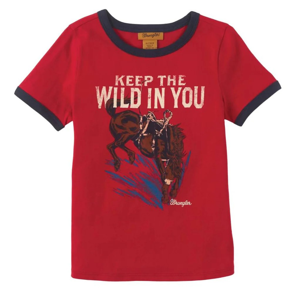 Wrangler Girl's  Keep the Wild T-Shirt