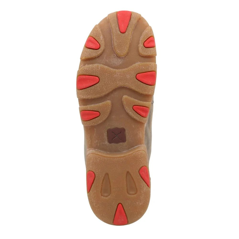 Twisted X Youth Chukka Driving Moc - Bomber/Red