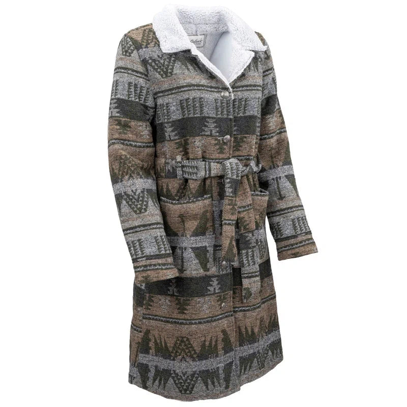 Outback Trading Women's Charlotte Duster Jacket - Grey