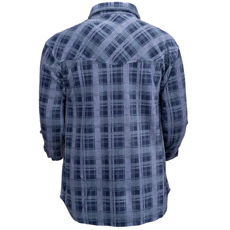 Outback Men's Chad Fleece Plaid Big Shirt-