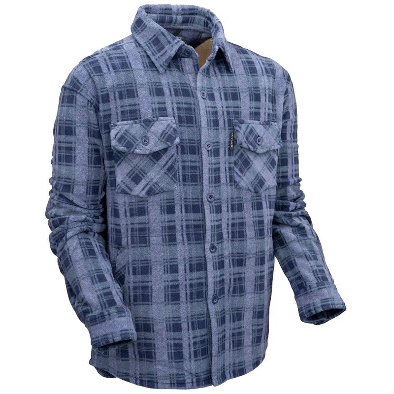 Outback Men's Chad Fleece Plaid Big Shirt-