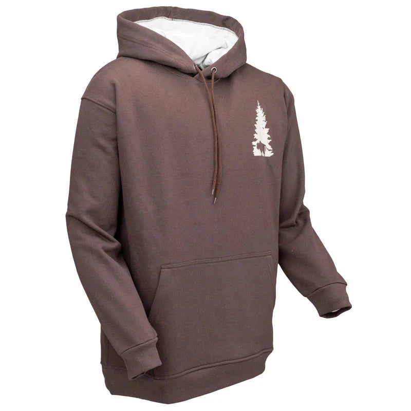 Outback Men's Wayne Long Sleeve Hoodie- Brown