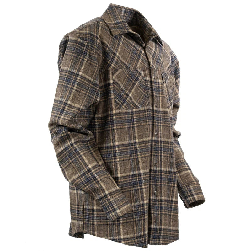 Outback Men's Greyson Long Sleeve Shirt - Brown