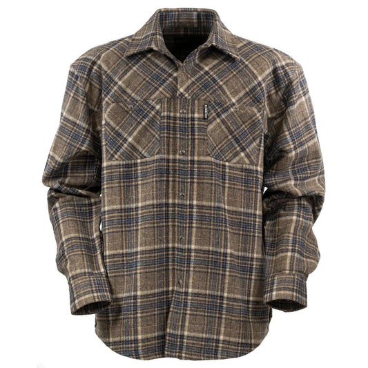 Outback Men's Greyson Long Sleeve Shirt - Brown