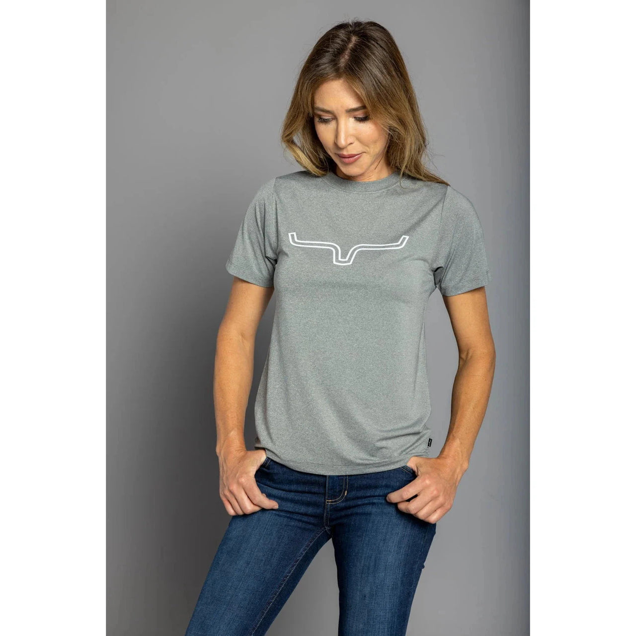 Kimes Women's Phase 2 Tech T-Shirt - Grey Heather