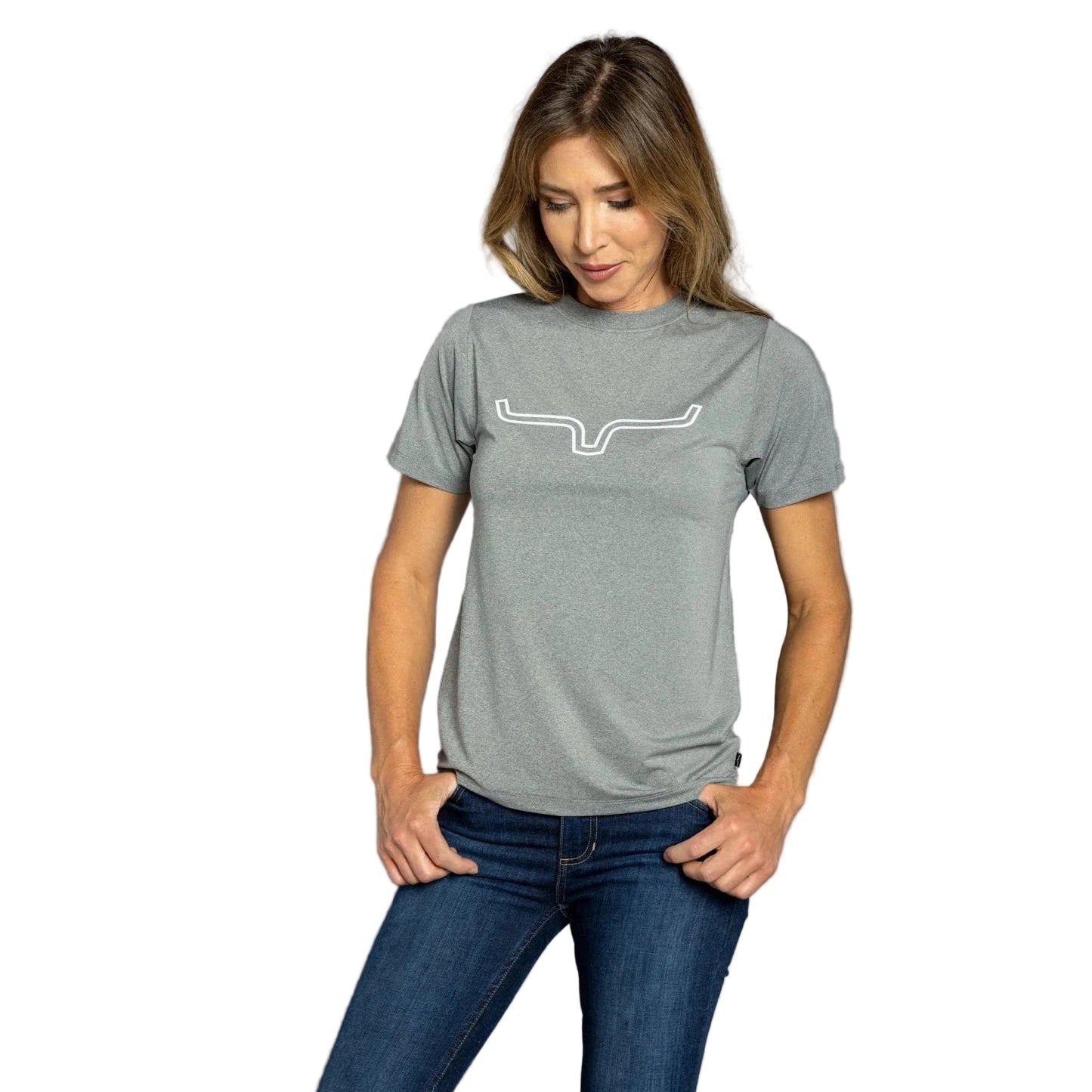 Kimes Women's Phase 2 Tech T-Shirt - Grey Heather