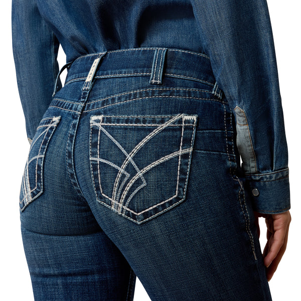 Ariat Women's Olenna Midrise Boot Cut Jeans- Istanbul