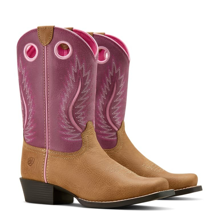 Ariat Youth Futurity Fort Worth Western Boot - Cottage