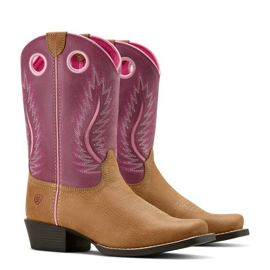 Ariat Youth Futurity Fort Worth Western Boot - Cottage