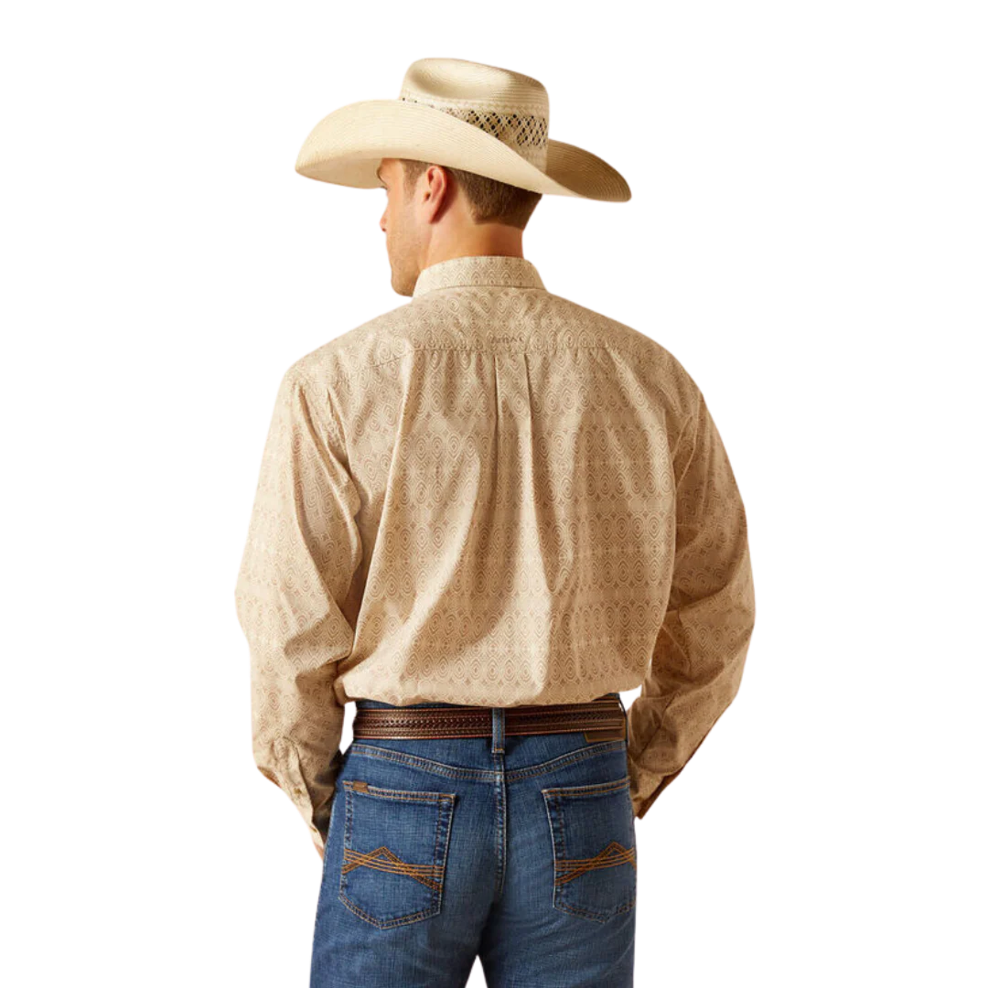 Ariat Men's 36 Airflow Classic Fit Shirt - Simply Taupe