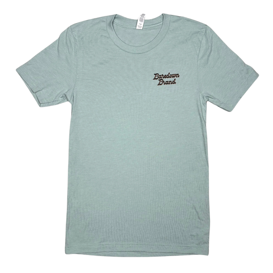 Baredown Brand Unisex Buck Off T-Shirt - Multiple Colours Dusty Blue