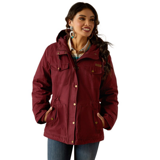Ariat Women's Grizzly 2.0 Parka- Tawny Port