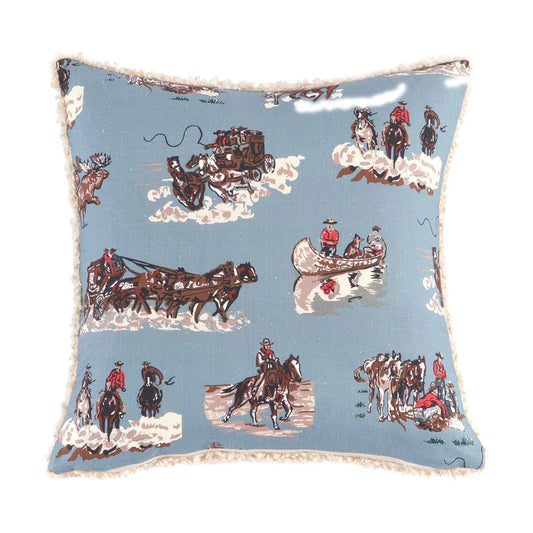 HiEnd Accents Stettler Teddy Backed Pillow-
