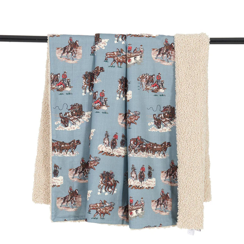 HiEnd Accents Teddy Backed Throw-