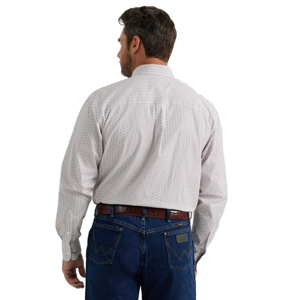 Wrangler Men's George Strait Collection One Pocket LS Shirt