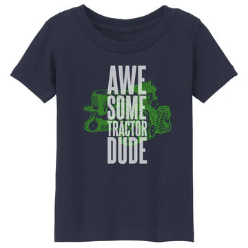 John Deere Toddler Awesome Tee Shirt - Navy