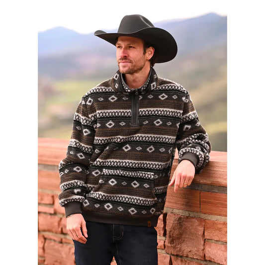 Rock & Roll Men's Aztec Performance Pullover