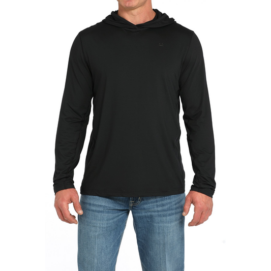 Cinch Men's Arena Flex Hoodie-Black