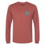 Red Dirt Hat Co. Unisex High Noon Long Sleeve Shirt - Rust Red