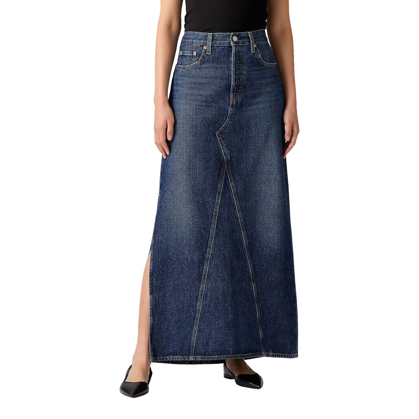 Levi Iconic Long Skirt with Split