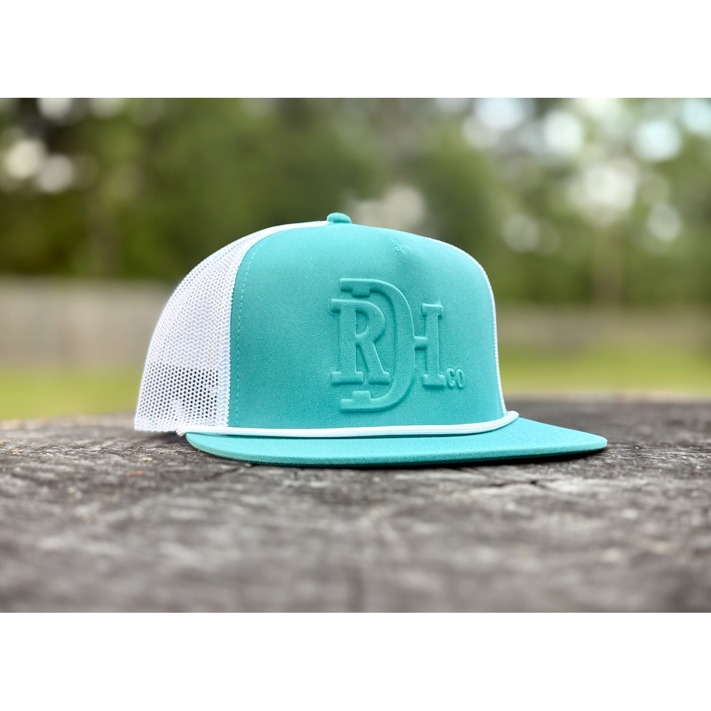 Red Dirt Hat Co. The Brand - Teal/White