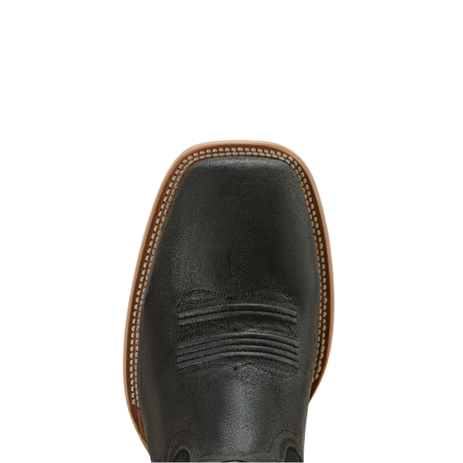 Ariat Men's Sidewinder Wide Square Toe Cowboy Boot- Grizzly Grey/Black