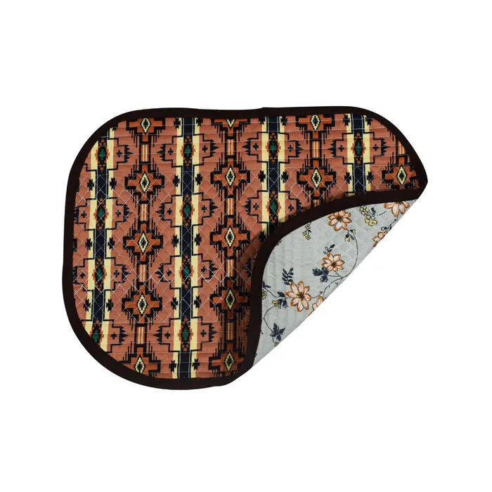 El Paso Reversible Quilted Table Mat- Design 2