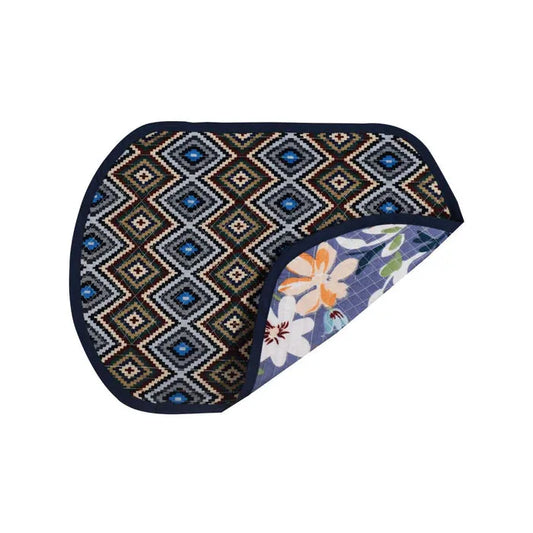 El Paso Reversible Quilted Table Mat- Design 8