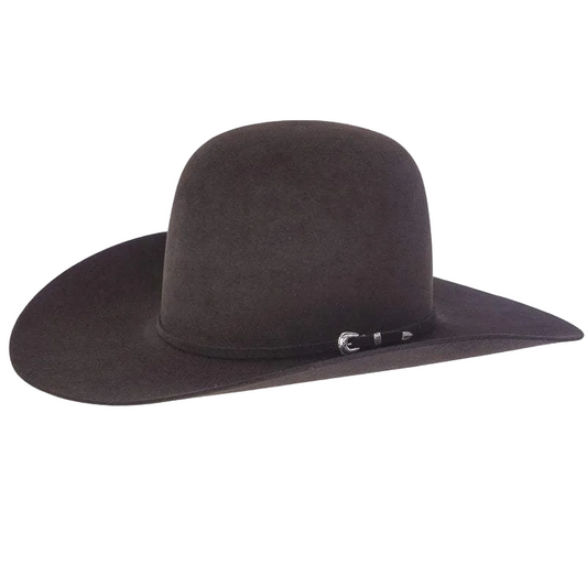 Rodeo King 10X Open Crown 4 7/8" Brim - Black