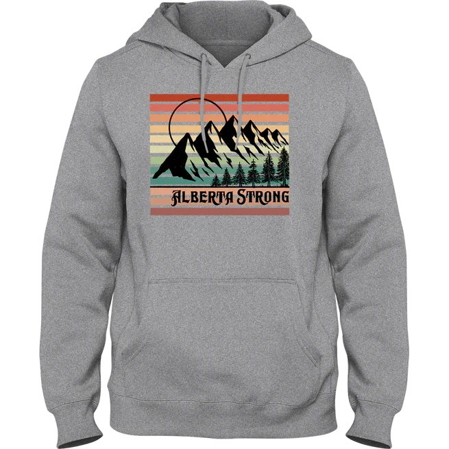 Alberta Strong Retro Summit Hoodie