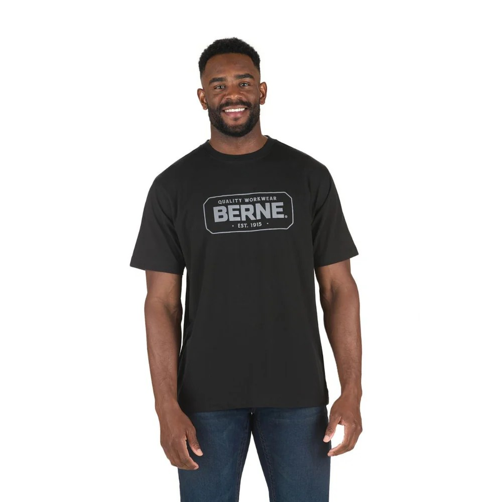 Berne Men's Short Sleeve Graphic T-Shirt