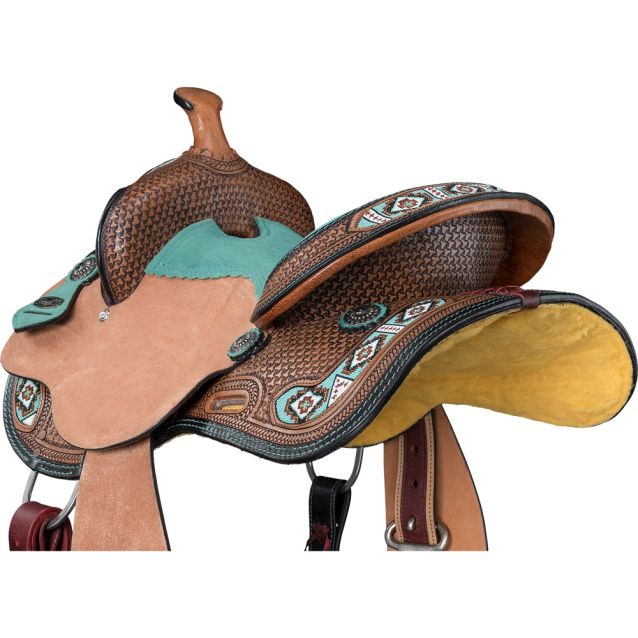 Tough 1 Youth 12" Taos Barrel Saddle