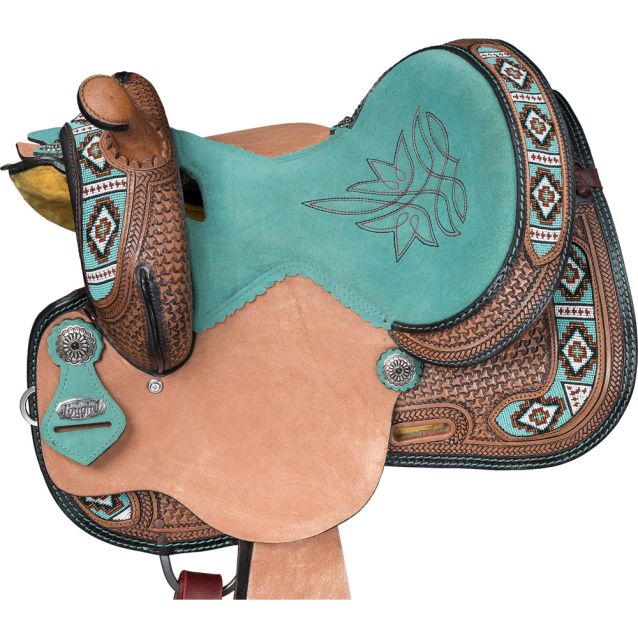 Tough 1 Youth 12" Taos Barrel Saddle