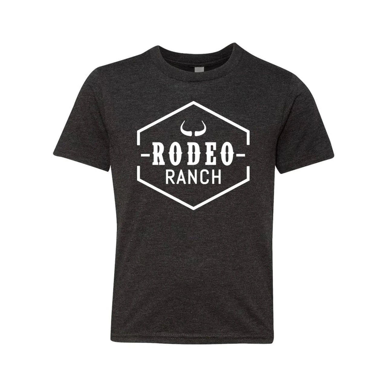 Rodeo Ranch - Kid's Short Sleeve Classic Logo T-Shirt - Black