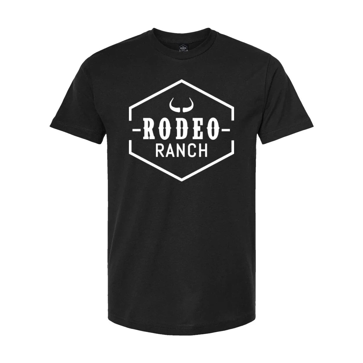 Rodeo Ranch Classic Logo Short Sleeve Shirt - Solid Black