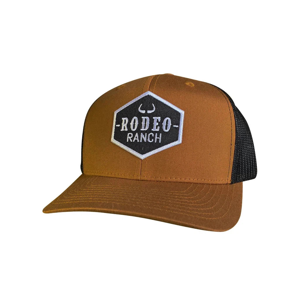 Rodeo Ranch Classic Logo Hat - Caramel/Black
