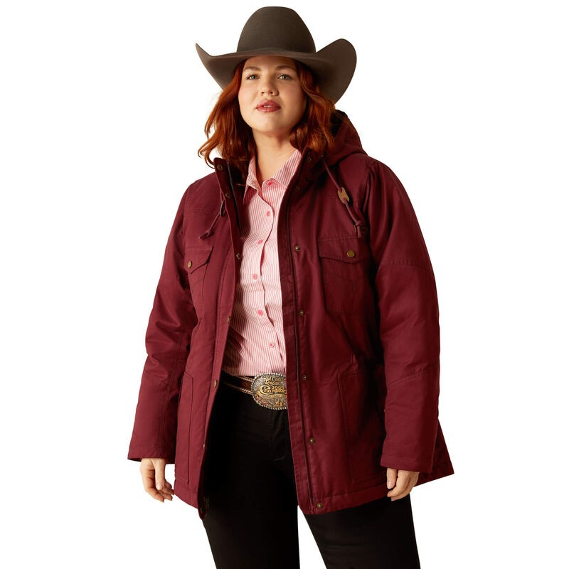 Ariat Women's Grizzly 2.0 Parka- Tawny Port