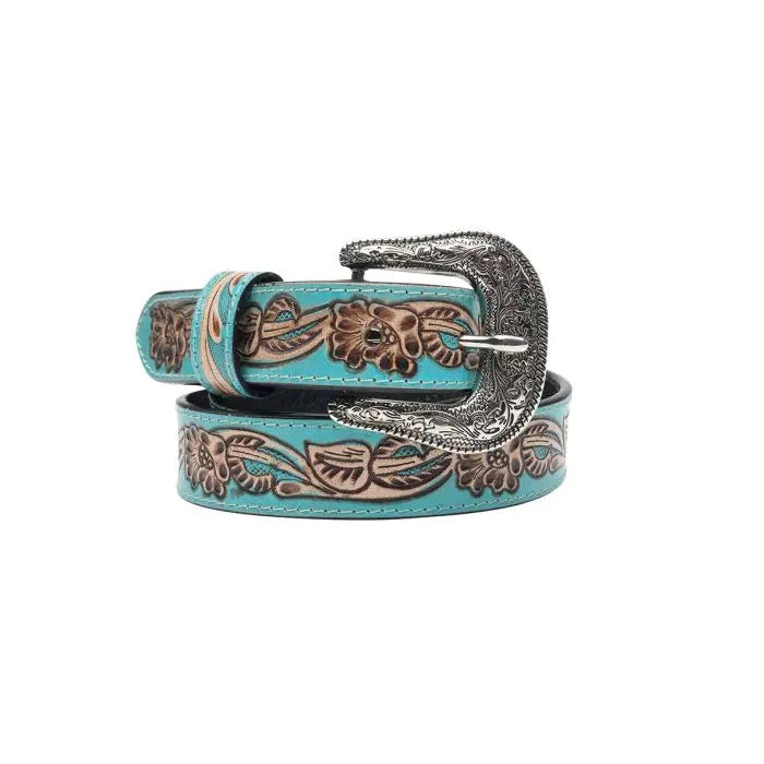 Myra Canyon Shadow Hand-Tooled Belt