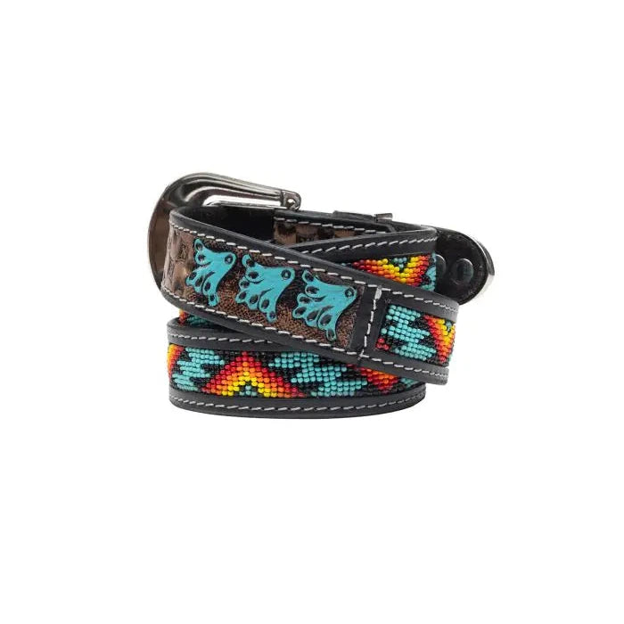 Myra Mesa Moon Mirage hand-Tooled Belt