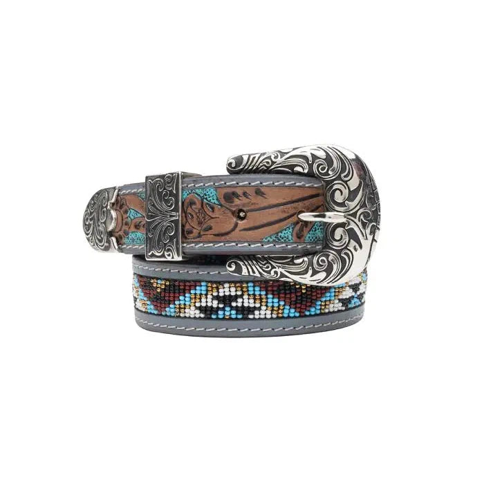 Myra Sunrise Over Sanora Hand-Tooled Belt