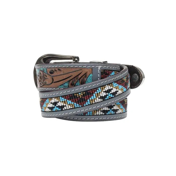 Myra Sunrise Over Sanora Hand-Tooled Belt