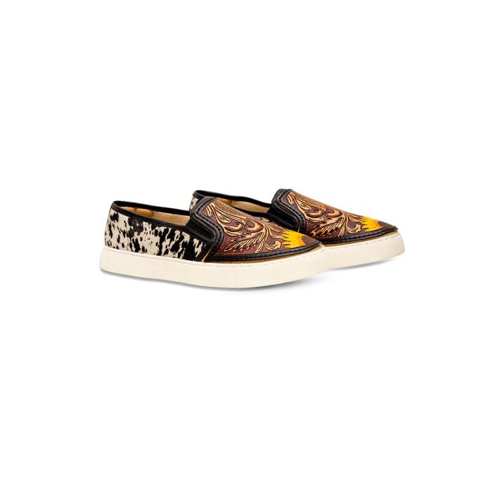 Myra Nehard Western Hand Tooled Sneaker