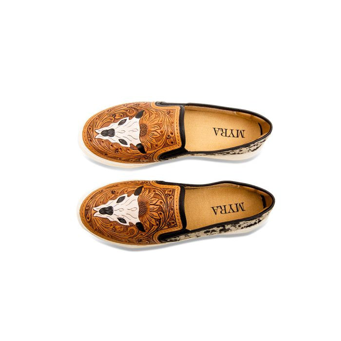 Myra Reflexo Western Hand Tooled Sneaker