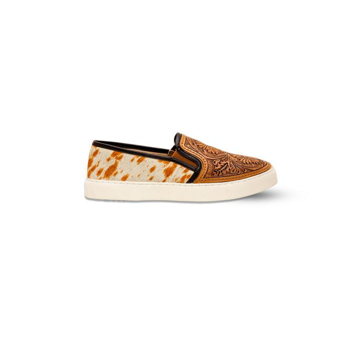 Myra Rodon Western Hand Tooled Sneakers