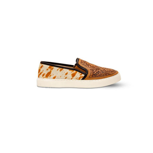 Myra Rodon Western Hand Tooled Sneakers