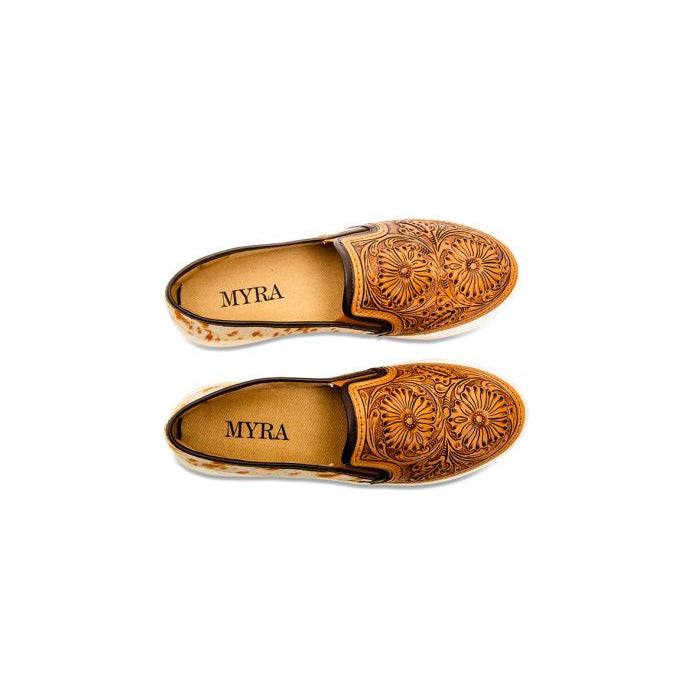 Myra Rodon Western Hand Tooled Sneakers
